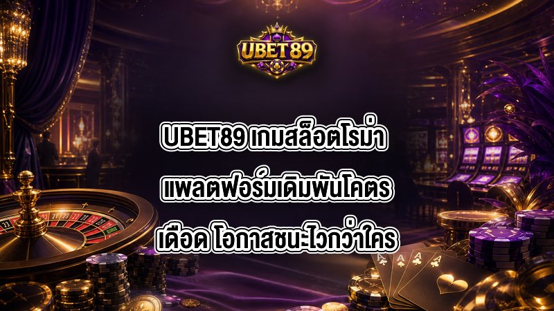 UBET89 เกมสล็อตโรม่า